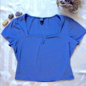 SOLD Wild Fable Women’s Cornflower Crop Top